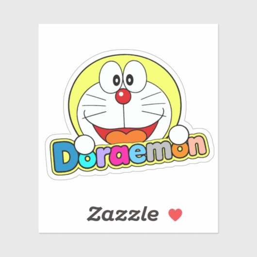 Schattige Doraemon Fanart Sticker (Vel)