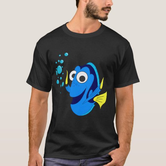 Schattige Dory met bubbels T-shirt (Voorkant)