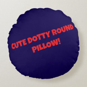 SCHATTIGE DOTTY ROND KUSSEN! KUSSEN