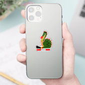 Schattige Doudou-draak van Mons Sticker (Telefoon)