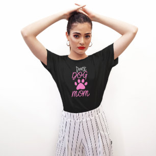 Schattige Doxie Dog Mom Paw T-shirt