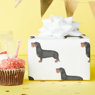 Schattige draadhaar teckel worst hond cadeaupapier
