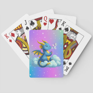 Schattige Draak/Fantastisch  Pokerkaarten