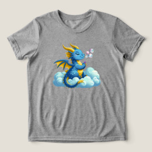 Schattige Draak/Fantastisch Tri-Blend Shirt