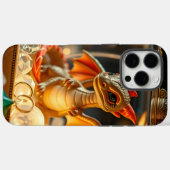 Schattige Draak in een Sieradendoos Case-Mate iPhone Case (Achterkant (horizontaal))