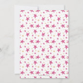 Schattige Dragon Pink Meisje Eerste Verjaardag Kaart (Achterkant)