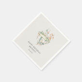 Schattige Dragon Theme Verjaardagsfeest Servet (Hoek)