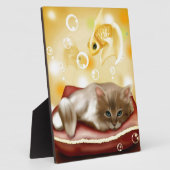 Schattige Dream Kitten Fotoplaat (Zijkant)