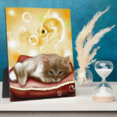 Schattige Dream Kitten Fotoplaat (Zijkant)