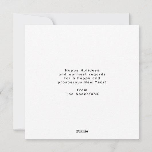 Schattige drie pinguïns zingen Jingle Bells Feestdagenkaart (Achterkant)