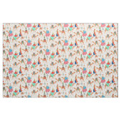 Schattige Drie Wijzen Religieus Kerstfeest Stof (Fat Quarter)