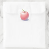 Schattige dromerig ontwerp vierkante sticker (Tas)