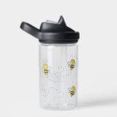 Schattige drukke bijen waterfles (Rechts)
