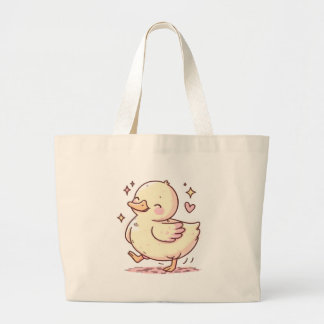 Schattige Duck Canvas tas - Schattige en grillig o