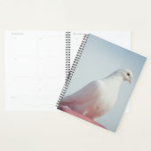 Schattige Duif Witte Duif Liefde & Vrede Symbool V Planner (Display)