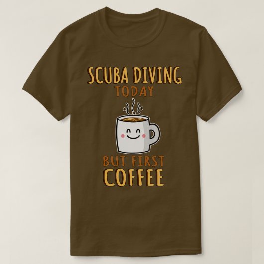 Schattige duiken t-shirt (Design voorkant)