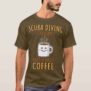 Schattige duiken t-shirt