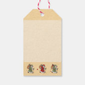 Schattige Duits Sinterklaas Kerstcadeau Tags Cadeaulabel (Achterkant)