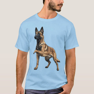 Schattige Duitse Herdershond Duitse Herder Huisdie T-shirt