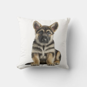 Schattige Duitse Herderspuppy Kussen