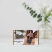 Schattige Duitse Visitekaartjes (Staand voorkant)