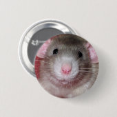 Schattige Dumbo Rat Ronde Button 5,7 Cm (Voorkant /achterkant)