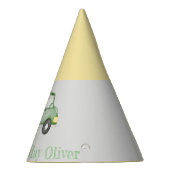 Schattige Dusky Green Any Age Verjaardagsfeestje Feesthoedjes (Rechts)