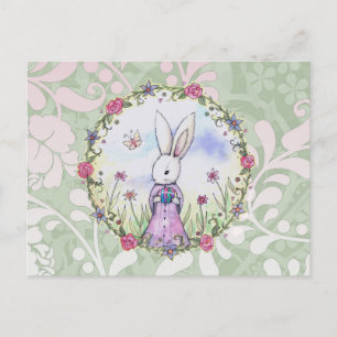 Schattige Easter Bunny Briefkaart