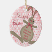 Schattige Easter Bunny Rabbit Easter Ornament (Rechts)