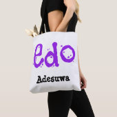 Schattige Edo-stam Tote Bag (Dichtbij)