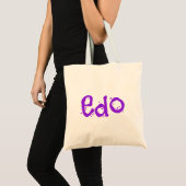 Schattige Edo Tote Bag (Voorkant (product))