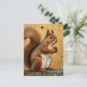 Schattige Eekhoorn Briefkaart (Staand voorkant)