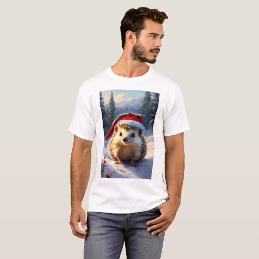 schattige Eekhoorn en Penguin Combo T-Shirt (Voorkant volledig)