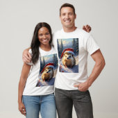 schattige Eekhoorn en Penguin Combo T-Shirt (Unisex)