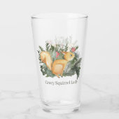 schattige eekhoorn glas (Achterkant)