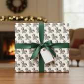 Schattige eekhoorn inpakpapier vel