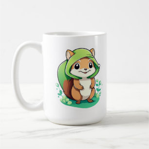 Schattige eekhoorn koffiemok