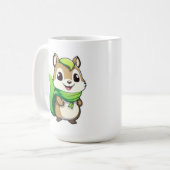 Schattige eekhoorn koffiemok (Voorkant links)