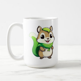Schattige eekhoorn koffiemok