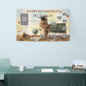 Schattige Eekhoorn Leraren Pensioen Foto Banner 20 (Beurs)