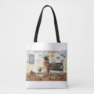Schattige Eekhoorn Lerarenpensioen Schoudertas 202 Tote Bag