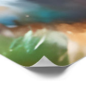 Schattige eekhoorn met een donut poster (Hoek)