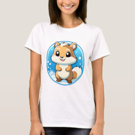 Schattige eekhoorn t-shirt