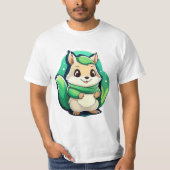 Schattige eekhoorn t-shirt (Voorkant)