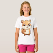 Schattige eekhoorn t-shirt (Voorkant volledig)