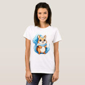 Schattige eekhoorn t-shirt (Voorkant volledig)