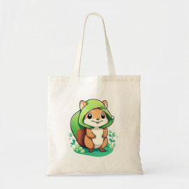 Schattige eekhoorn tote bag