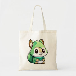 Schattige eekhoorn tote bag