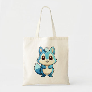 Schattige eekhoorn tote bag