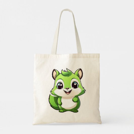 Schattige eekhoorn tote bag (Achterkant)